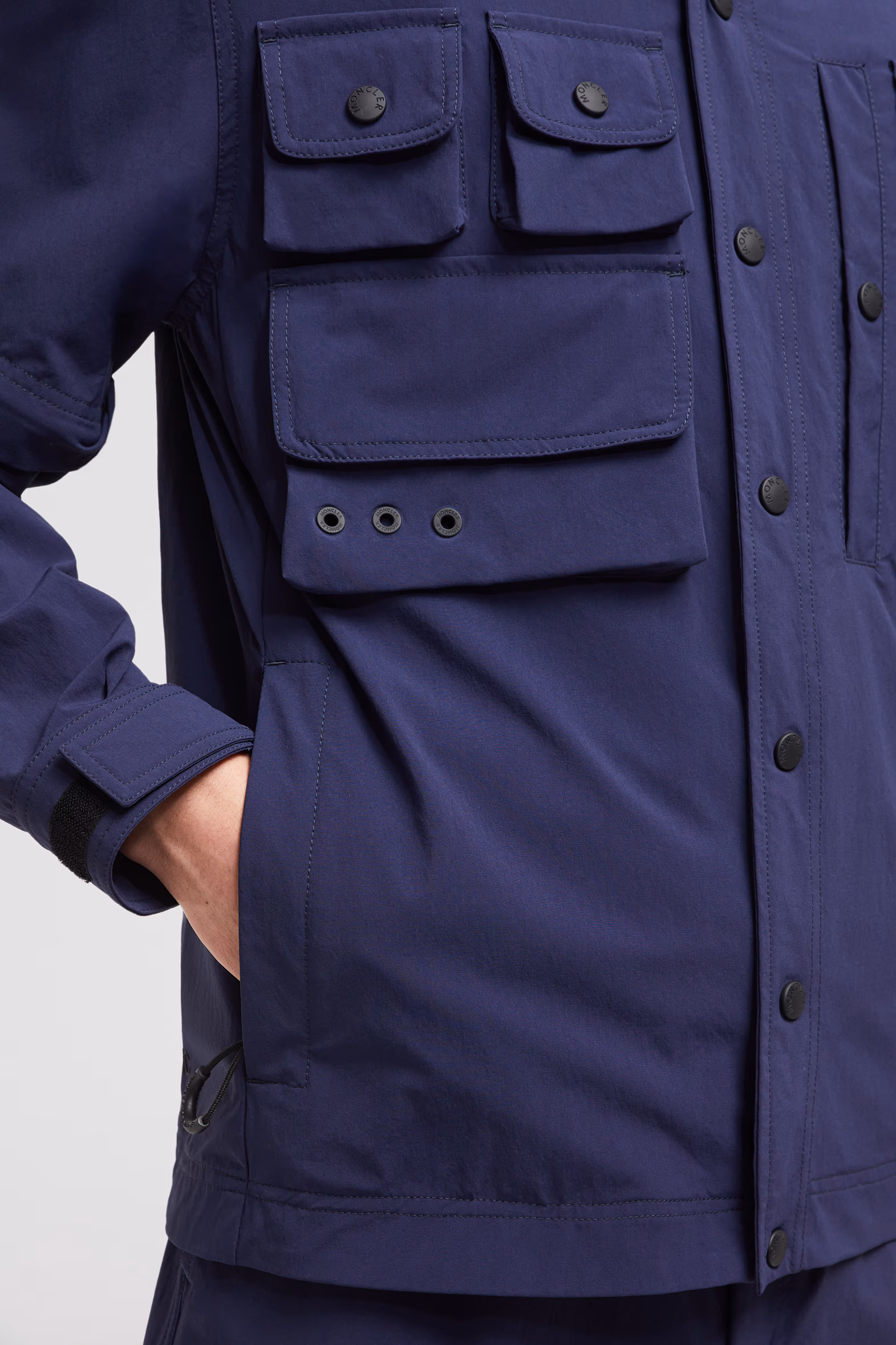 Tatra 2-in-1 Water-Repellent Field Jacket Men Navy Blue Moncler 6